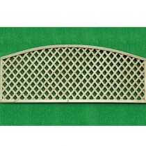 450mmHx1.83mW CONVEX DIAMOND TRELLIS - GREEN TREATED