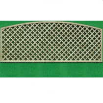 600mmHx1.83mW CONVEX DIAMOND TRELLIS - GREEN TREATED