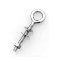 4"X1/4" EYE BOLT BZP C/W NUT