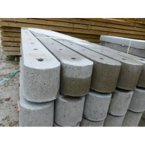 5'(1.525) UNIVERSAL POSTS CONCRETE - ROUND TOP MULTIHOLE