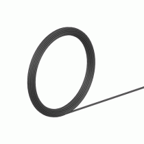 TYING WIRE 2/1.4mm BLACK PVC 0.5kg/34m APPROX