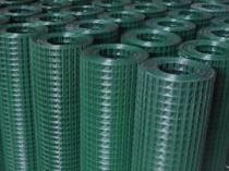 1.8x50x50x10/12g SECURITY MESH 25m ROLL GREEN PLASTIC COATED