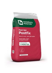 HANSON CASTLE FAST SET POSTFIX 20KG BAG