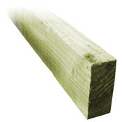 4.8x100x47 SAWN RAIL GREEN TREATED (4"x2")