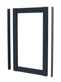 NS DURAPOST ALUMINIUM GATE FRAME ANTHRACITE GREY