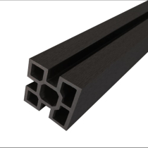 2.4m DENAFENCE COMPOSITE FENCE POST CHARCOAL 100x100