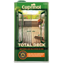 CUPRINOL TOTAL DECK RESTORER & OIL CLEAR 5L