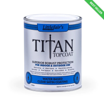 LF TITAN WATER BASED TOPCOAT SATIN 1L