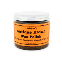 LF WAX POLISH ANTIQUE BROWN 200ml