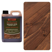 WATER BASED WOOD DYE WOODLAND COLOURS SIERRA REDWOOD 2.5LTR