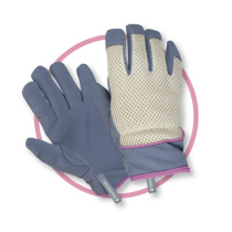 AIRFLOW MEDIUM CLIP GLOVES MEDIUM DUTY - BLUE & WHITE