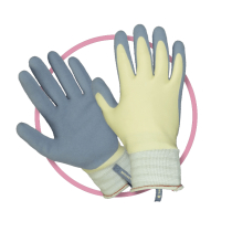 WATERTIGHT MEDIUM CLIP GLOVES MEDIUM DUTY - BLUE & YELLOW