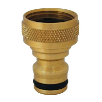 1/2"BRASS HOSE CON. 5/8" THREADED CONNECTOR 7915 60