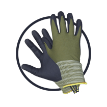 WEEDING MEDIUM CLIP GLOVES LIGHT DUTY - BLUE & GREEN