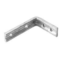 FLUTED ANGLE BRACKET 6"x5" GALVANISED 183-1501