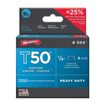 T50  - 6mm STAPLES (1250) ARROW