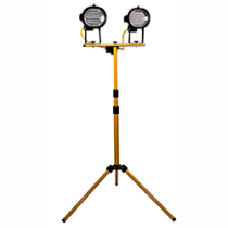 TWIN ADJ LED LIGHT & TRIPOD HARDMAN 240V 45 LEDS/180 LUMEN