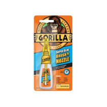 GORILLA SUPER GLUE BRUSH & NOZZEL 12g