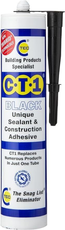 CT1 SEALANT AND CONSTRUCTION ADHESIVE 290ML BLACK