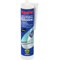 SUPADEC MULTI-PURPOSE SILICONE CLEAR 310ml