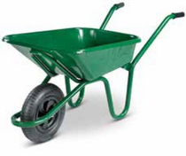 90L HEAVY DUTY ENDURANCE WALSALL WHEELBARROW GREEN