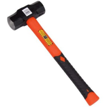 4LB SLEDGE HAMMER with 16" fibreglass handle