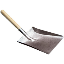 HOUSEHOLD SHOVEL 9"LONG x 7" WIDE BLADE (GALVANISED)