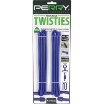 TWISTIES REUSABLE GEAR TIES 450mm PACK OF 4