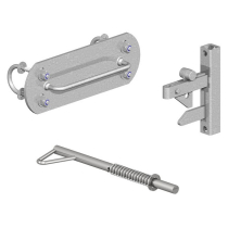 Lanlee Supplies Limited - Product List - UNI-LATCH GATE KIT METAL GATE ...