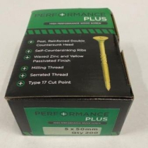 5.0x50mm(2")PERFORMANCE POZI WOOD SCREW BX OF 2800 (200x14)