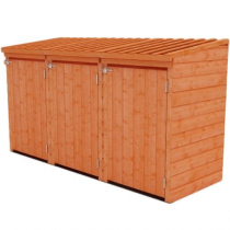 8x3 TRIPLE BIN STORE SHIPLAP