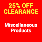 Image for Clearance Miscellaneous Products