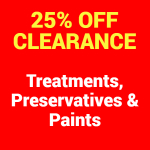 Image for Clearance Treatments Preservatives & Paints