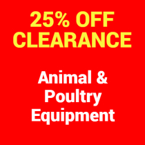 Clearance Animal & Poultry Equipment