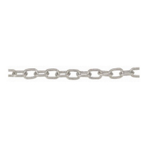 3mmx16mm STRAIGHT LINK CHAIN GALVANISED PER METRE