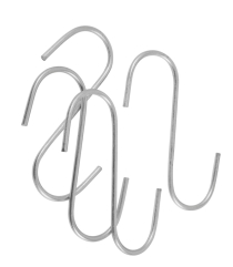 S-HOOKS 11.5cm x 4.5cm PACK OF 4