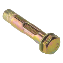 M12x60mmSLEEVE ANCHOR HEX HEAD BOLT ZYP BAG OF 5