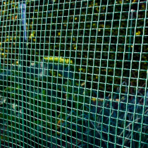 GARDEN MESH GREEN PVC 3m x1m 15mm SQUARES