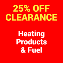 Clearance Heating Products & Fuel