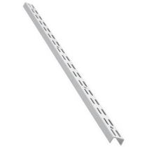 TWINSLOT SHELF UPRIGHT 2400mm WHITE