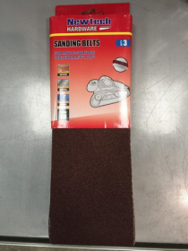 SANDING BELT  3 PACK (100 x 610mm) 60g (MEDIUM)