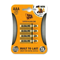 4 X AAA BATTERIES ALKALINE