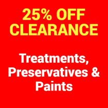 Clearance Treatments Preservatives & Paints