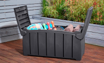 STRATA OUTDOOR GARDEN STORAGE BOX 322L 115x60x55cm