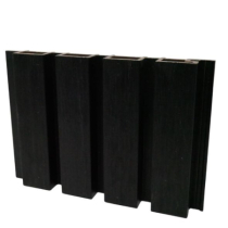 DenaClad Slatted Cladding Black