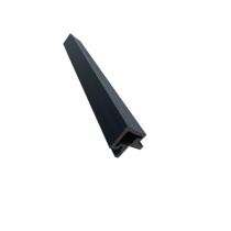 NS 2.5m Dena COMPOSITE SLTD CLAD CORNER TRIM BLACK 49x49