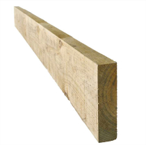 3.6x47x250mm SAWN HALF SLEEPER GREEN TREATED (12'x2"x10")