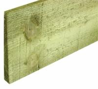 3.6x125x22mmFEATHEREDGE BOARD GREEN TREATED(12'x5"x1")