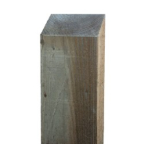 1.8x100x100 SAWN POST FLAT GREEN TREATED (6'x4"x4")