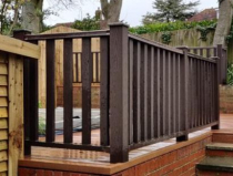 NS Dena COMPOSITE BALUSTRADE KIT OAK